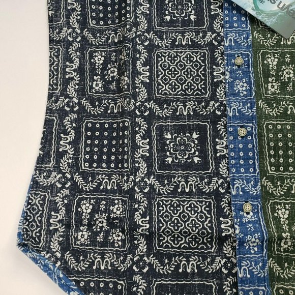 Reyn Spooner Mens Hawaiian Shirt Size Medium Lahai - Picture 4 of 8